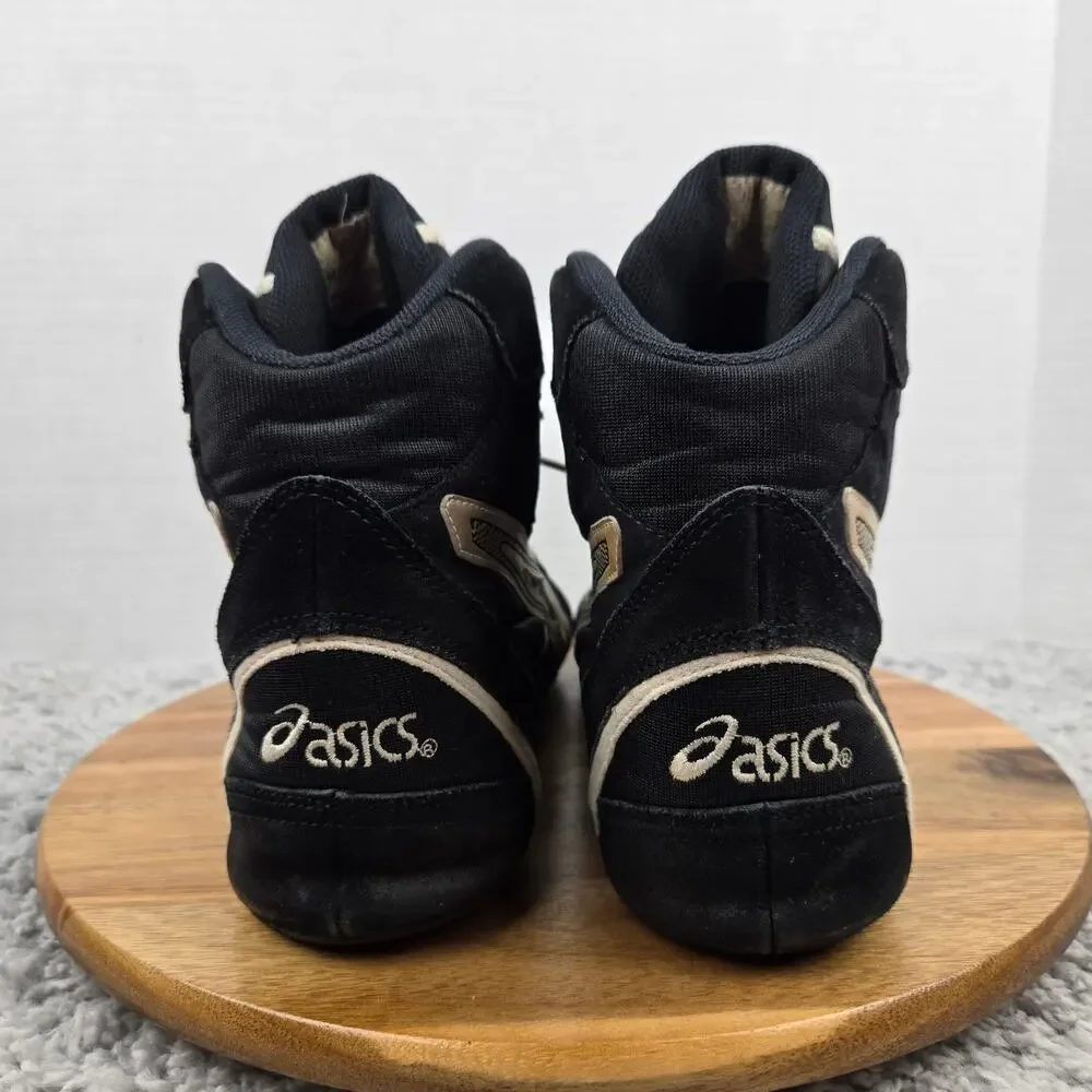Asics Mens 12 2000 Mosh Black Performance Rare Gym Wrestling Boxing Shoe JL002